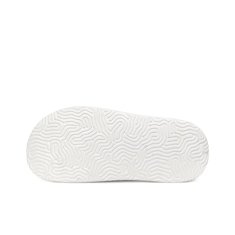 PEAK State Pole Classic Drag Slip Resistant Abrasion Resistant Cushioning Slide Slippers Unisex White Colorful Blue-5