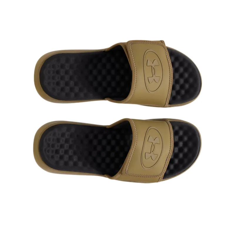 Under Armour Ignite Pro Slip Resistant Abrasion Resistant Slide Slippers Men's Brown-2