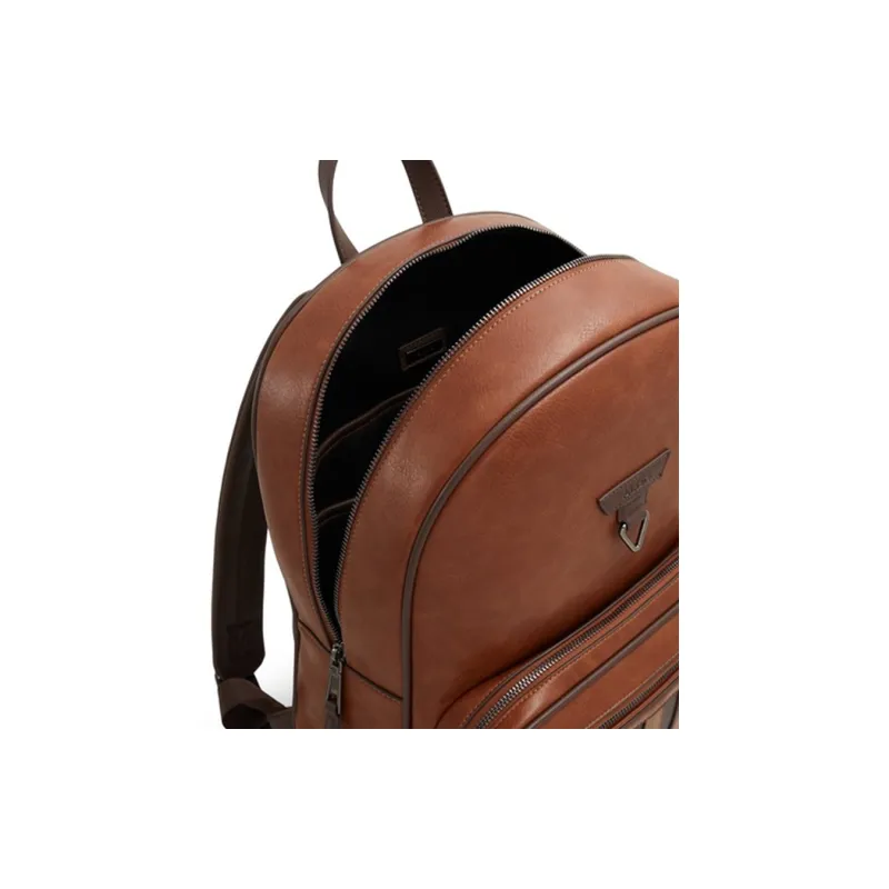 ALDO Artificial Leather Backpack Large Size Men's Umber-4
