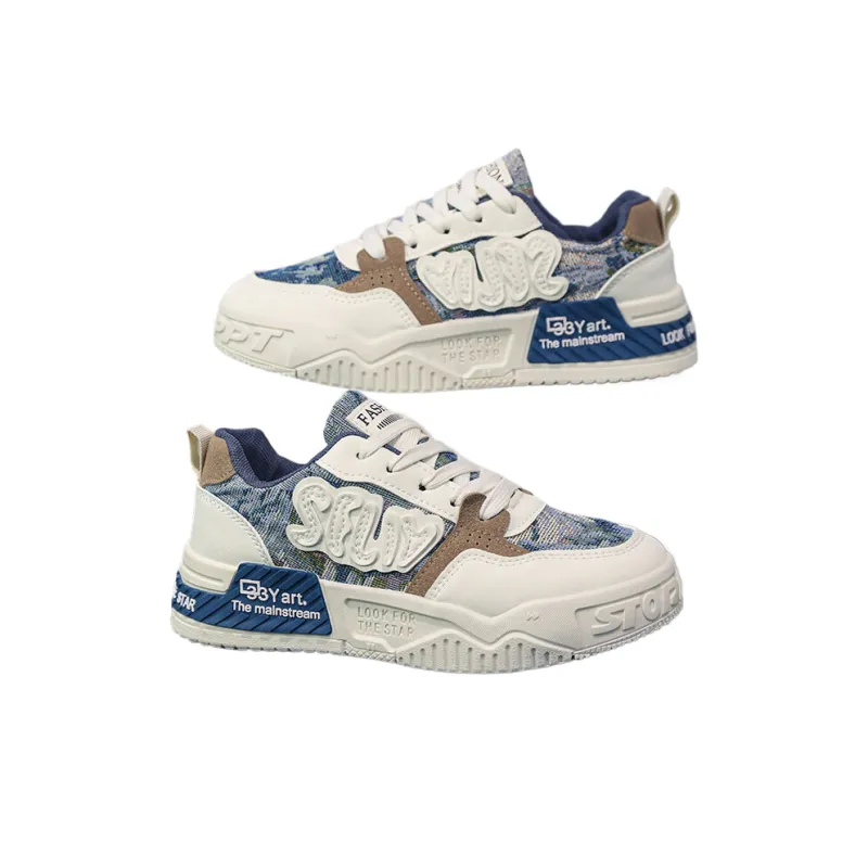 AiJP Slip-Resistant Cushioning Abrasion-Resistant Low-Top Skateboard Shoes Unisex-2