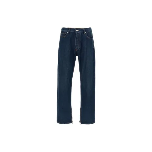 OFF WHITE Jeans Men's Marine Blue