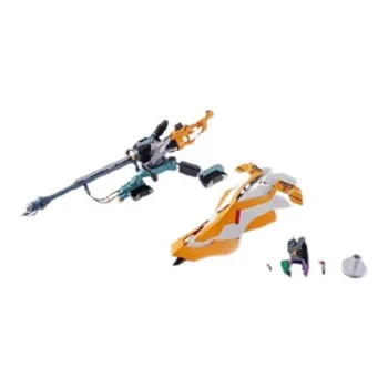 BANDAI Robot Spirits Rebuild Of Evangelion Operation Yashima Reproduction Positron Cannon +Esv+Type G Components Action Figure Yellow