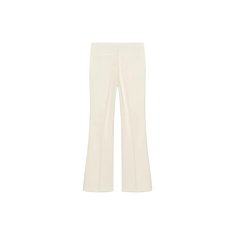 ZARA ZW Series Casual Pants Women's Raw White-1