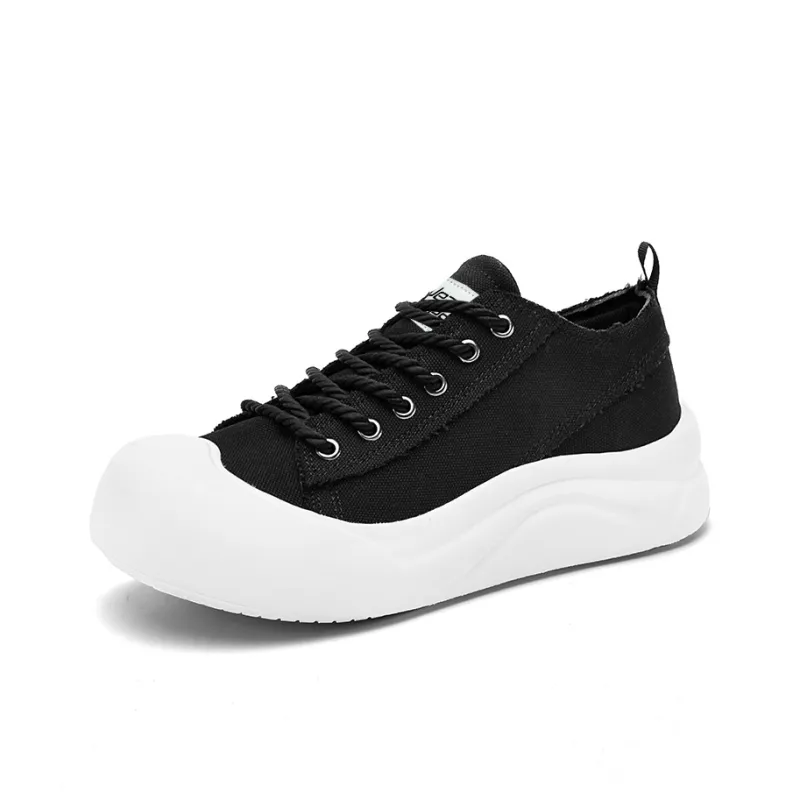 JEANSWEST Trendy Sports New Fashion Big Head Shoes Breathable Low Top Casual Shoes Unisex High End Shoe Box Men's-5