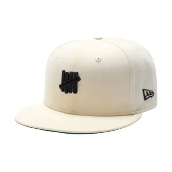 UNDEFEATED x New Era - Baseball Caps Unisex White