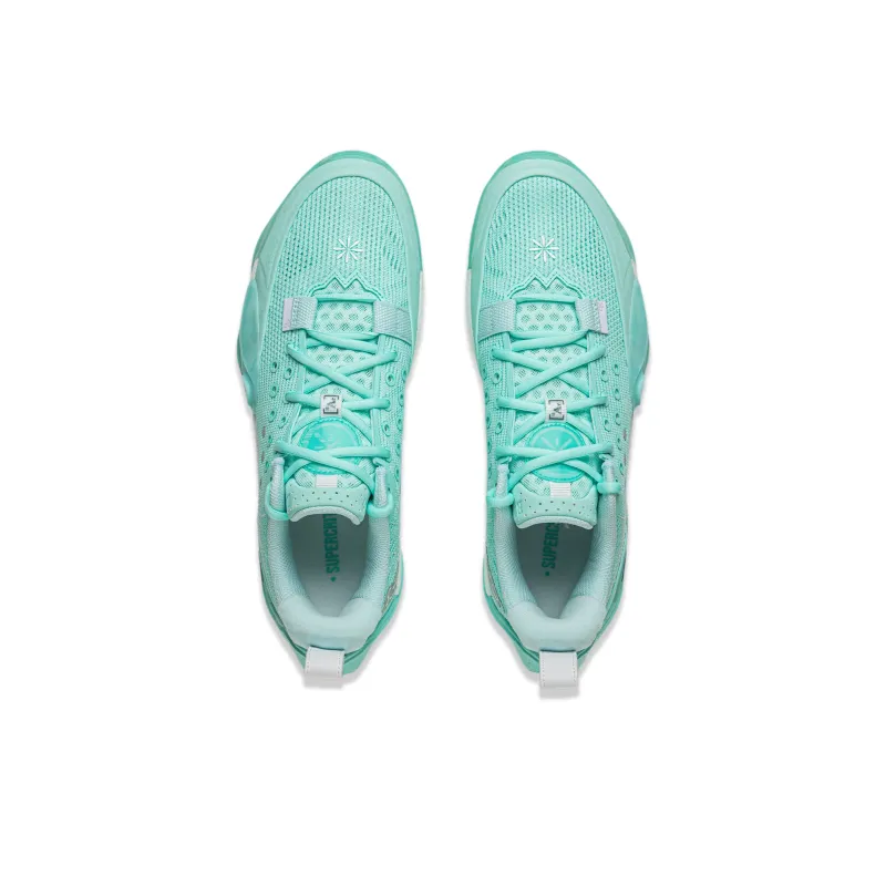 LiNing Full City 13 Cushioned Slip-Resistant Abrasion-Resistant Low-Top Basketball Shoes Men's Green-3