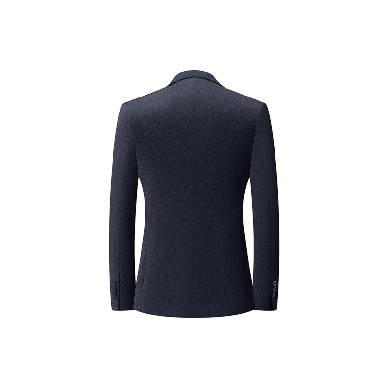 PIERRE CARDIN Business Suit Men's Navy Blue-2