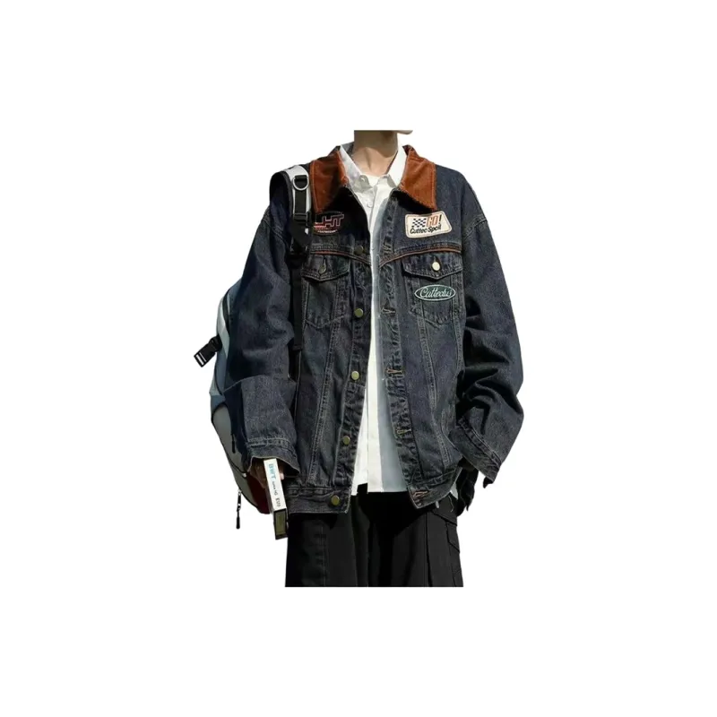 Universal Templates Denim Jacket Unisex Blue-2