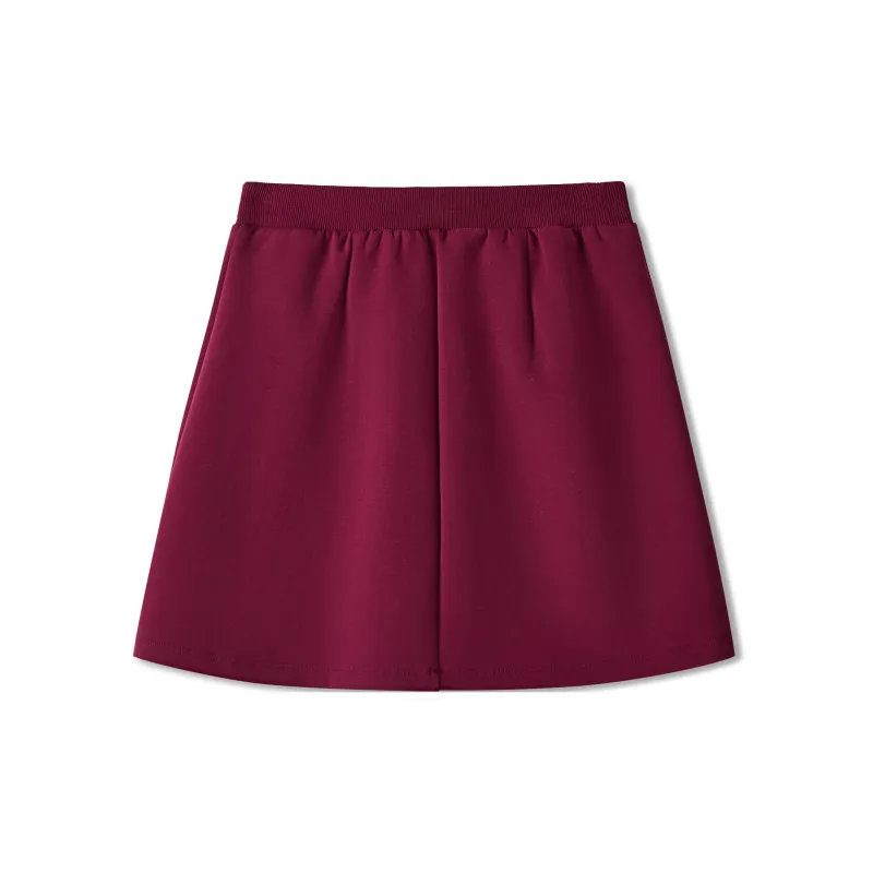 Skechers Casual Short Skirts Women's Grape Red-1