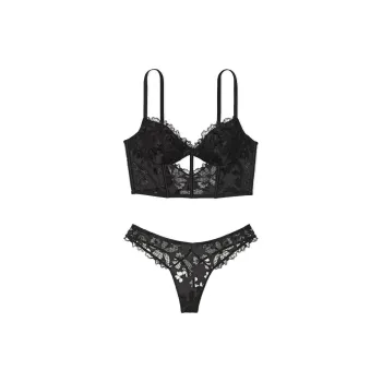 Victoria's Secret Underwear Set Women's Black