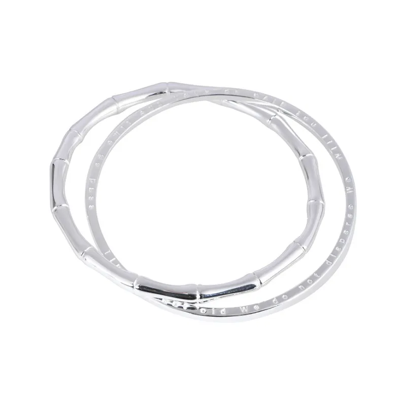 JINLUWANG 999 Fine Silver Sterling Silver Bracelets Women's-0