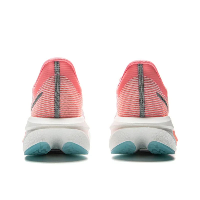 LiNing Feidian 5 Challenger Cushioning Slip Resistant Lightweight Rebound Low Top Carbon Plate Running Shoes Men's Pink-5