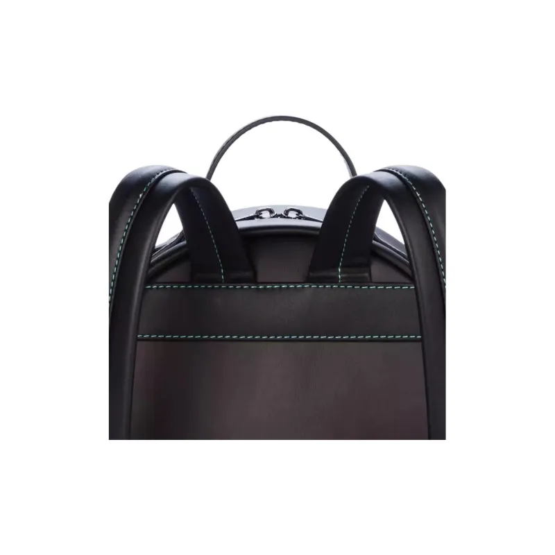 Disney Polyurethane Backpack Mini Unisex Black-4