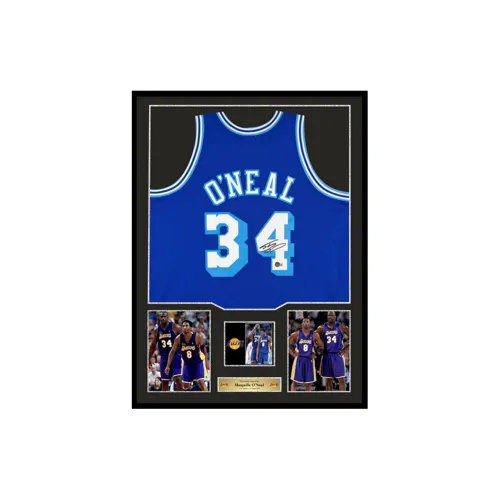 Three For Los Angeles Lakers Basketball Fan Supplies Framed Outer Frame Dimensions Approximately 78x98cm Blue Unisex