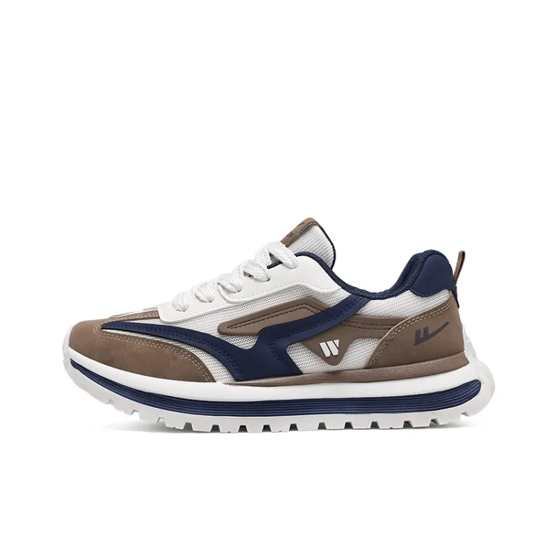 Warrior Cushioned Wear-Resistant Lightweight Chunky Sneakers Men's-0
