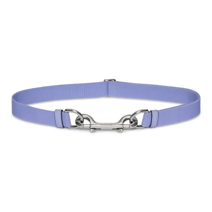 GUCCI Leather, Metal Leather Belts Men's Purple Width 2.5CM-0