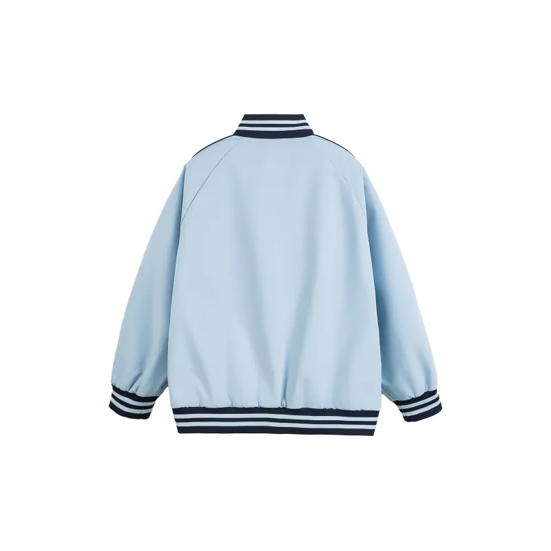 Warrior Huichao Riding The Wind Collection Jackets Coats Unisex Navy Blue-16