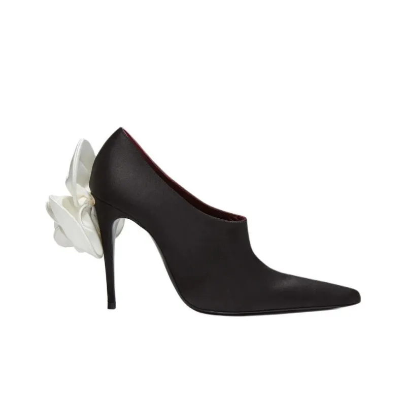 MAGDA BUTRYM Slim Heel High Heels 10.5cm Women's Black-1