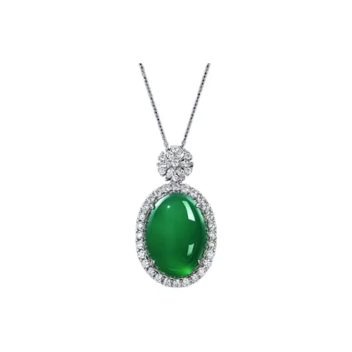 JUNWEN Chalcedony Necklaces Women's