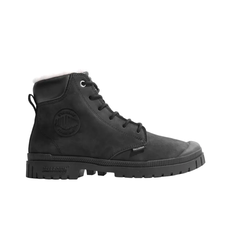 Palladium Waterproof Short Outdoor Boots Unisex Black-2