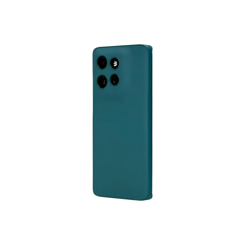 MOTOROLA Vegan Leather Material Impact Resistant Phone Cases Compatibility With Motorola S50 Solid Color-1