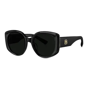 BOLON Plate Frame Irregular Shape Sunglasses Unisex