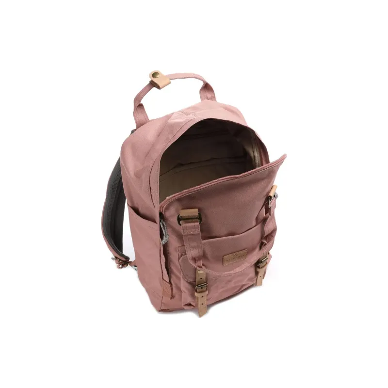 Doughnut Polyester Backpack Large Size Unisex Chestnut-4