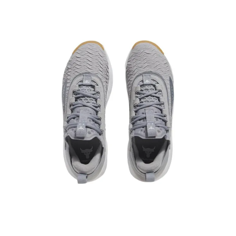 Under Armour Anti Slip Wear Resistant Low Top Training Shoes Men's Gray-3