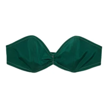 PRADA SS25 Spring Summer Women's Apparel Collection Bra Women's Emerald Green