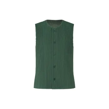 Homme Plissé Issey Miyake Tank Top Men's Evergreen Tree