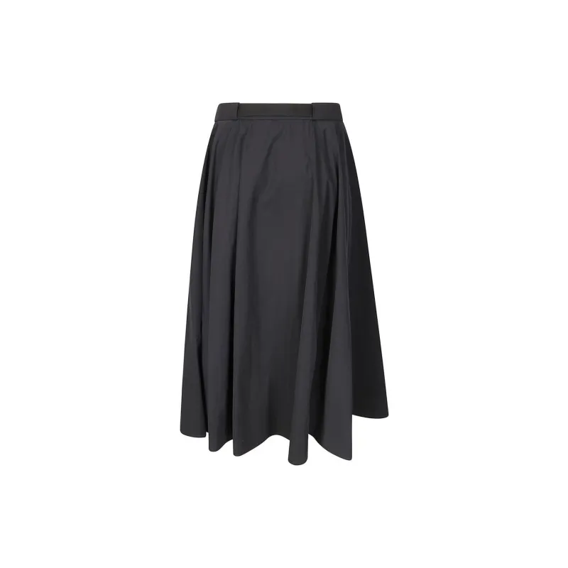 Moncler Belted A Line Midi Skirt-1