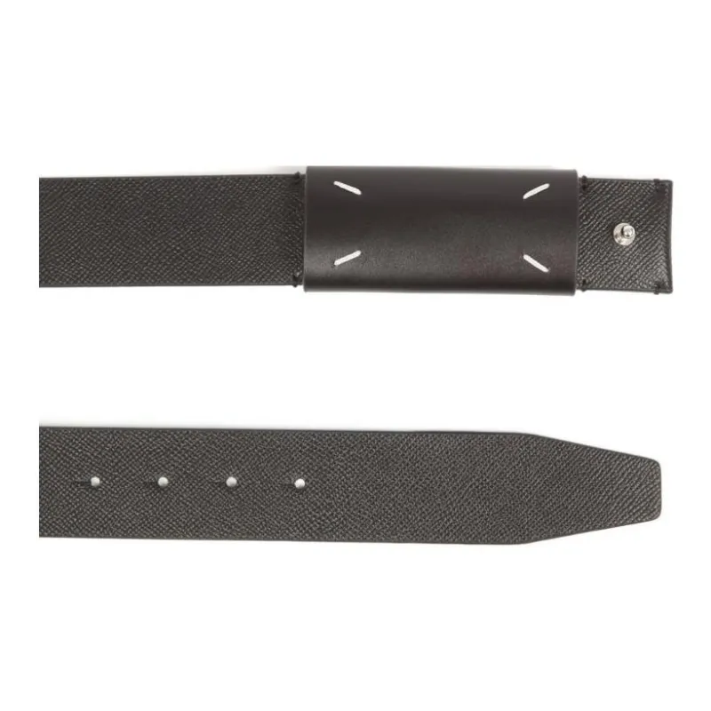 Maison Margiela Four Stitch Detailed Belt-4