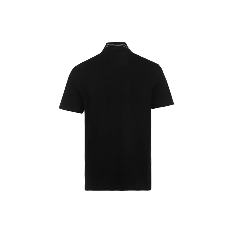 VERSACE Medusa Embroidered Short Sleeved Polo Shirt-1