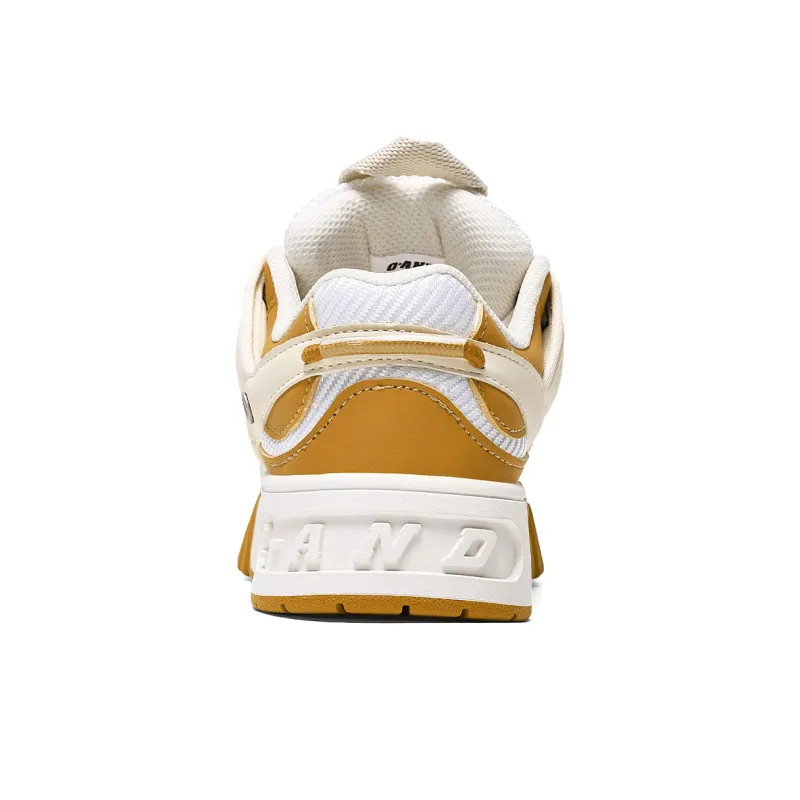 Q-AND Coverage Slip-Resistant Breathable Low-Top Skateboard Shoes Unisex-10