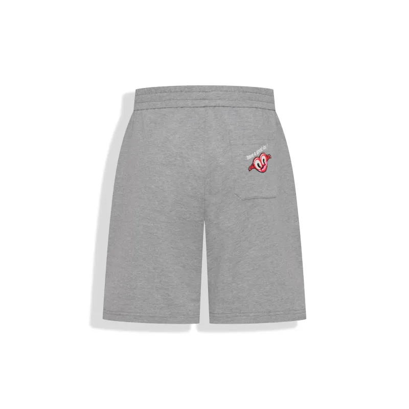 Biyin Leufen Hattie Collaboration Collection Casual Shorts Men's Heather Gray-1