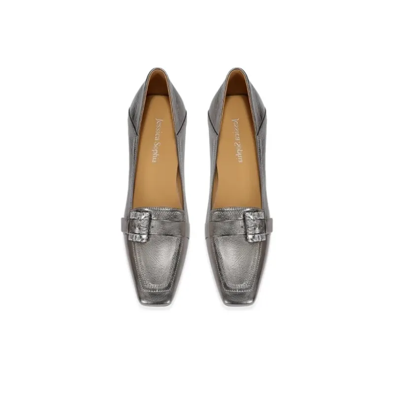 JESSICA SOPHIA Loafers 4cm Women's-6
