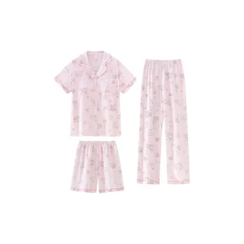 DanceBees Pajama Set Women's Image Color