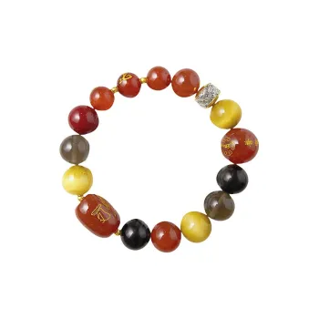 GUANFEI Southern Red Agate Bracelets Unisex