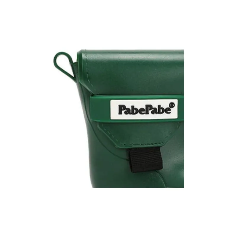 PabePabe Cow Leather Cell Phone Pouch Unisex Green-2