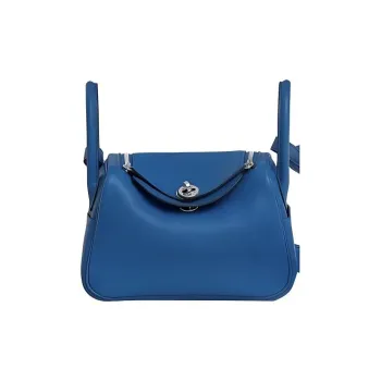 HERMES Lindy Swift Leather Portable Crossbody Bag, Shoulder Bag Women's