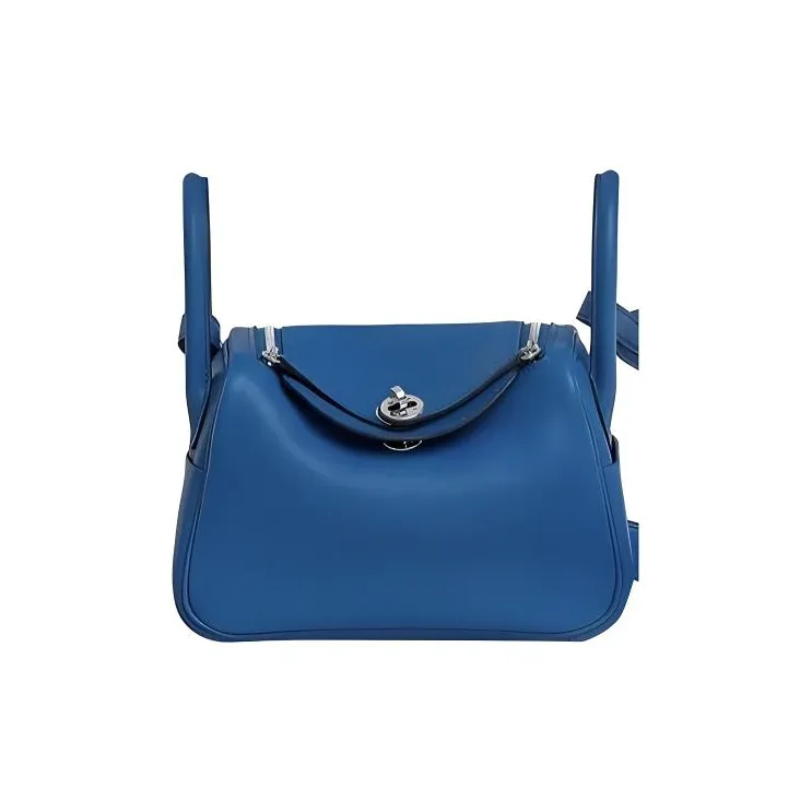 HERMES Lindy Swift Leather Portable Crossbody Bag, Shoulder Bag Women's-0