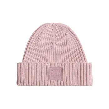 Maison Kitsune Logo patch Beanie