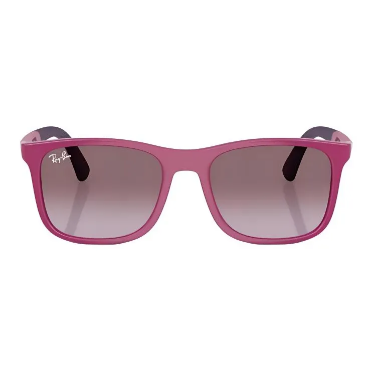 RayBan Injection Molding Square Sunglasses Kids' Pink-1