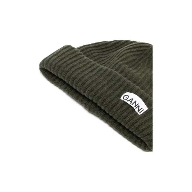 GANNI Wool Beanie-2