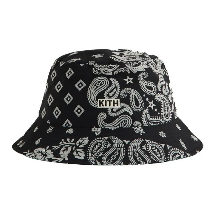 KITH Flocked Nylon Dawson Bucket Hat-0
