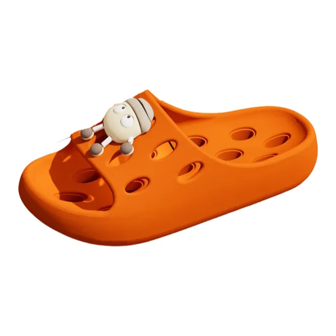 YUZHAOLIN Bathroom Bathing Slippers, Indoor Slip Resistant, Quick Dry, Cartoon Couple Slippers-6