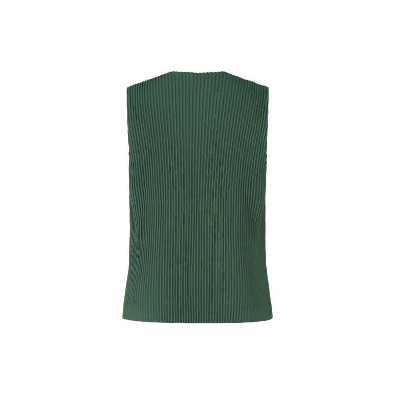 Homme Plissé Issey Miyake Tank Top Men's Evergreen Tree-1