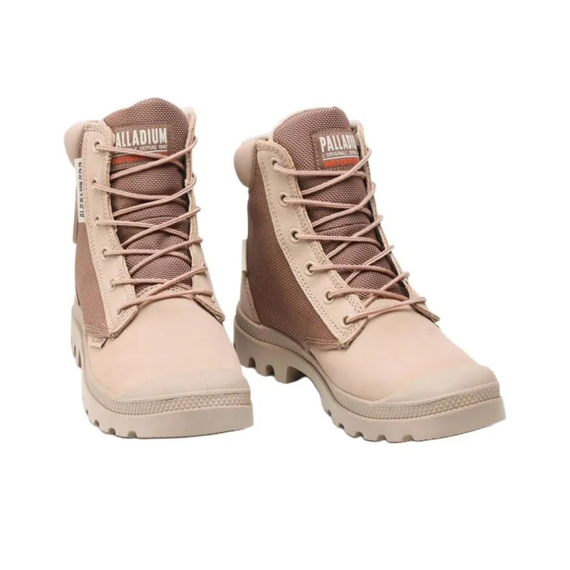 Palladium Pampa Ankle Boots Men's Pink-3