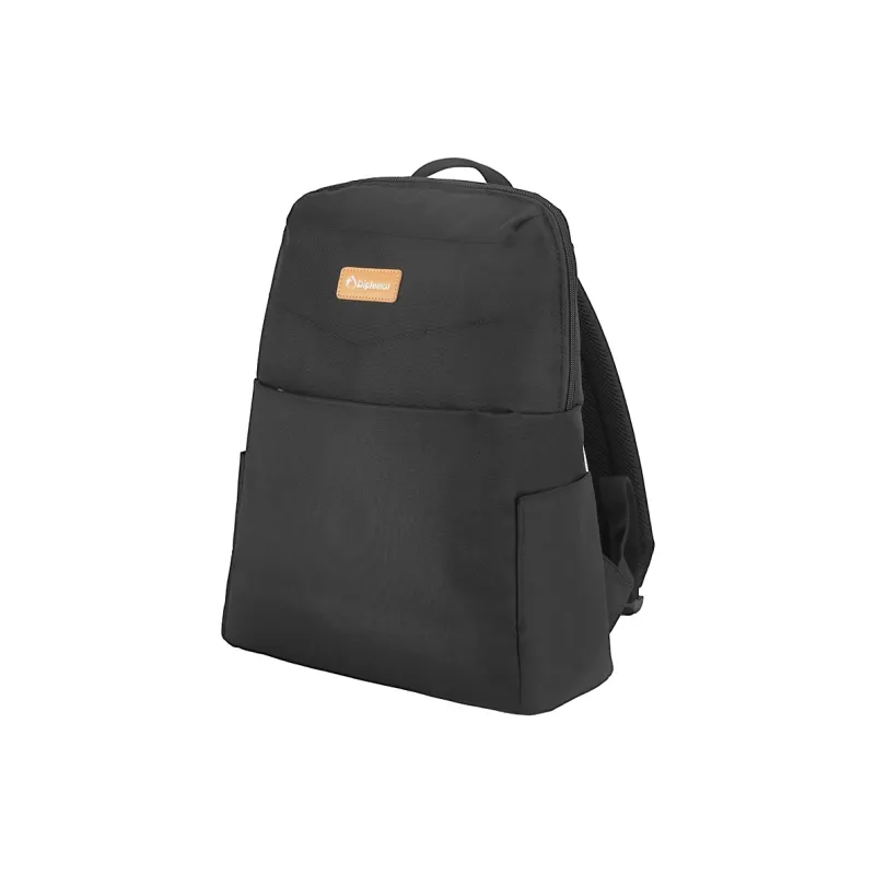 Diplomat Fabric Backpack Small Size Unisex Black-1