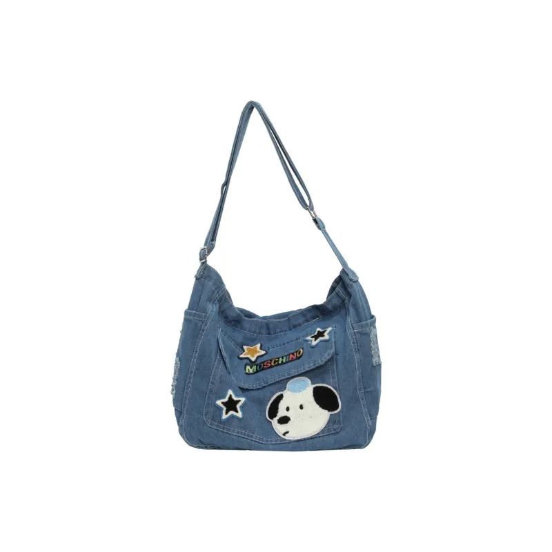 Debecca Denim Shoulder Bag Crossbody Bag Regular Women's Multicolor-4